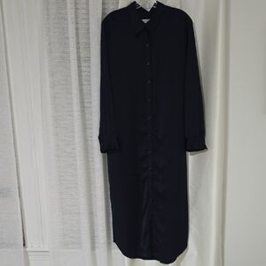 Nordstrom Classic Blue NAVY Long Sleeve Dress
